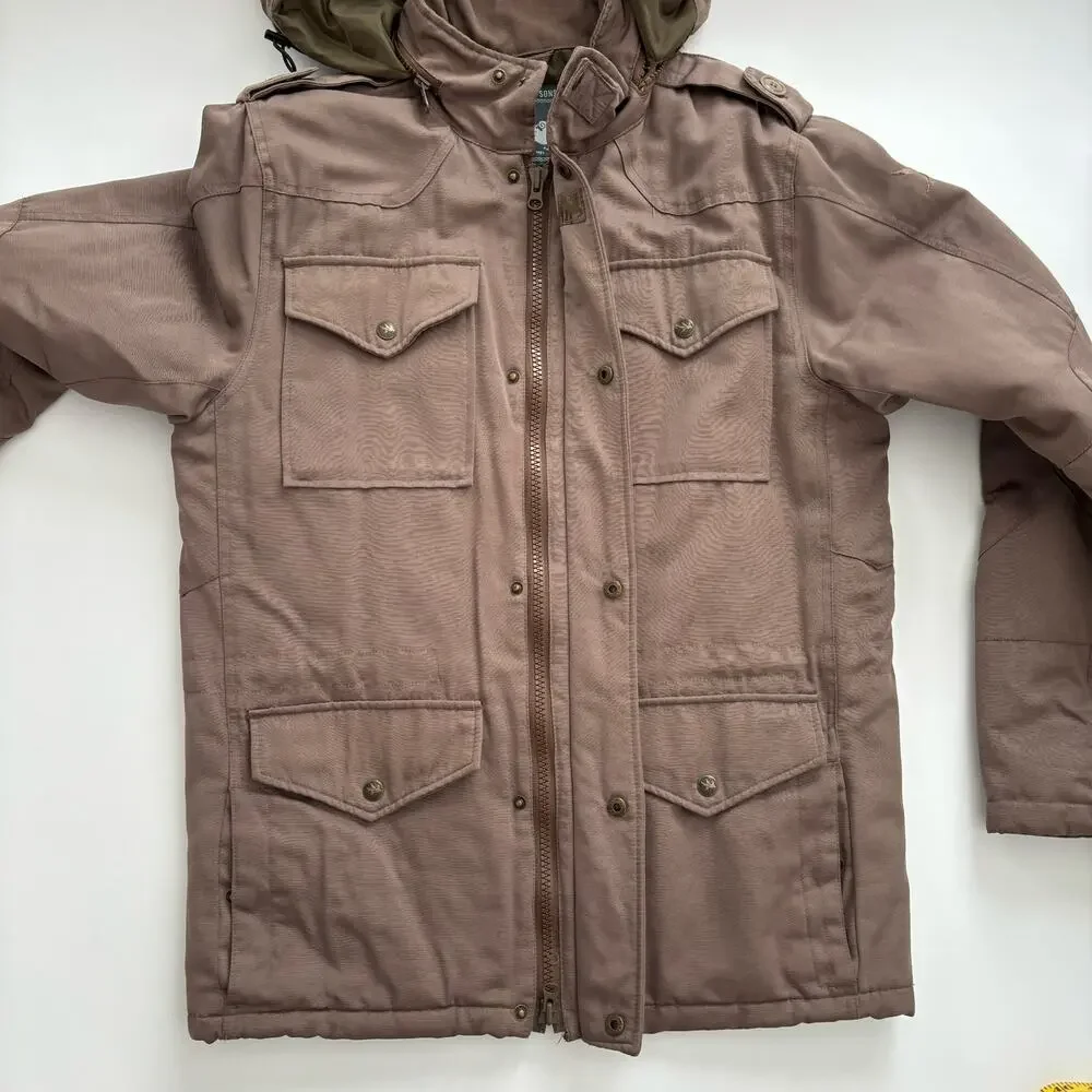 SPIEWAK MEADE INSULATED FIELD JACKET MILITARY STYLE WATER REPELLENT MEN SIZE M - Picture 7 of 16